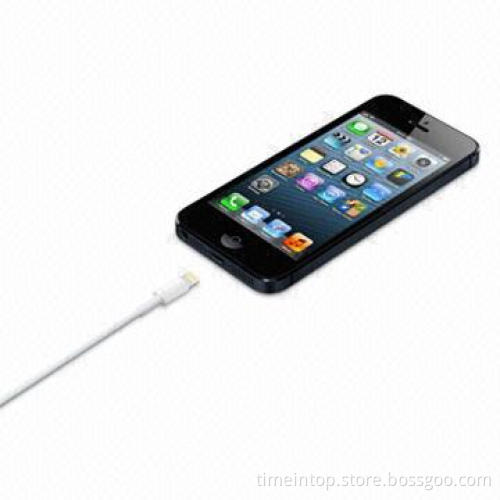 Lightning 8-pin to USB Cable for iPhone 5/iPad Mini, Supports Sync and Charging Functions